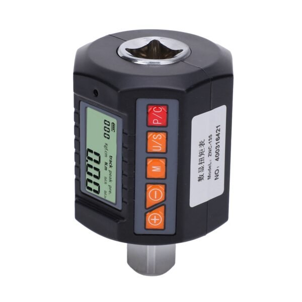 Digital Display Torsion Wrench Adapter 13.5-135Nm Gauge Meter 1/2in 3/8in 1/4in Drive - Image 10