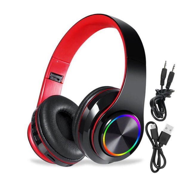 Wireless Bluetooth Headphones Over-Ear Noise Canceling All Devices - Image 4