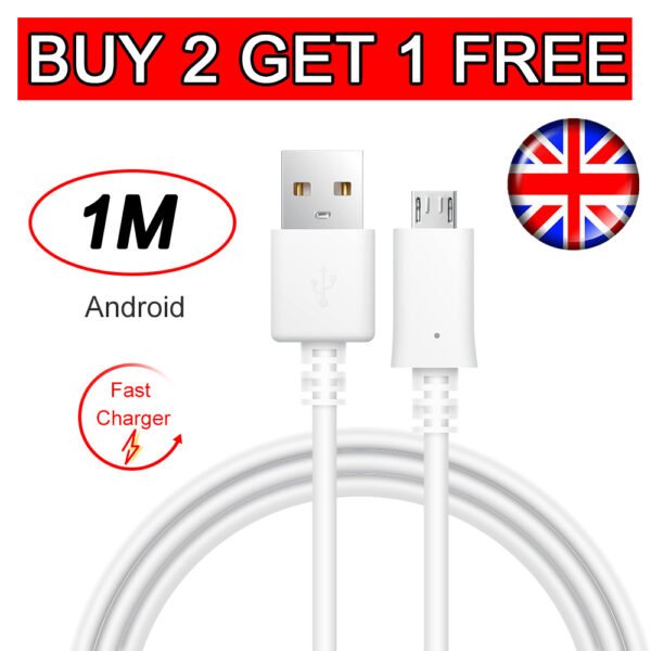 1M Micro USB Data Charging Cable - Image 5