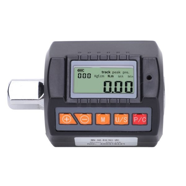 Digital Display Torsion Wrench Adapter 13.5-135Nm Gauge Meter 1/2in 3/8in 1/4in Drive - Image 6