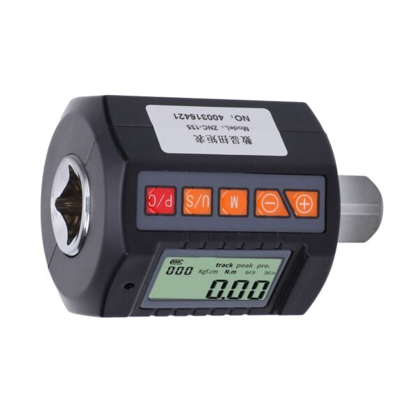 Digital Display Torsion Wrench Adapter 13.5-135Nm Gauge Meter 1/2in 3/8in 1/4in Drive - Image 4